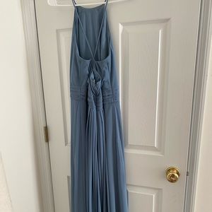 Dusty Blue Bridesmaid Dress